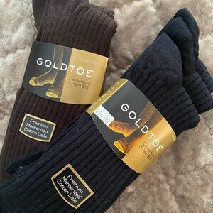 Brand New Gold Toe Mercerised Premium Mens Socks 🧦